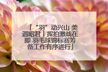 “羽”动兴山 美遇昭君丨挥拍激战在即 羽毛球锦标赛筹备工作有序进行
