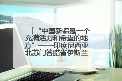 “中国新疆是一个充满活力和希望的地方”——印度尼西亚北苏门答腊省伊斯兰教代表团参访新疆