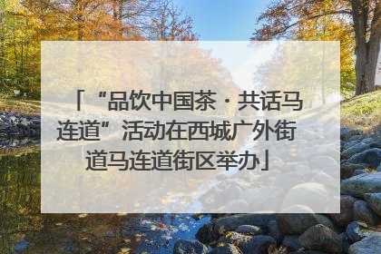 “品饮中国茶・共话马连道”活动在西城广外街道马连道街区举办
