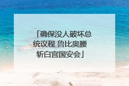 确保没人破坏总统议程 鲁比奥腰斩白宫国安会
