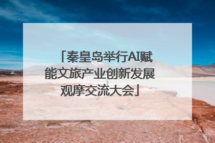 秦皇岛举行AI赋能文旅产业创新发展观摩交流大会