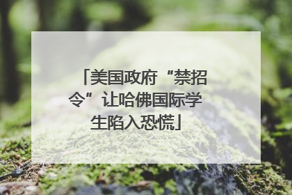 美国政府“禁招令”让哈佛国际学生陷入恐慌
