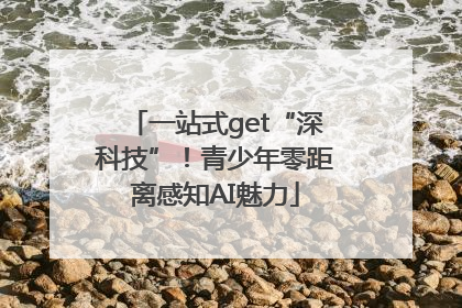 一站式get“深科技”！青少年零距离感知AI魅力