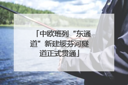 中欧班列“东通道”新建绥芬河隧道正式贯通