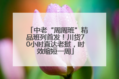 中老“周周班”精品班列首发！川货70小时直达老挝，时效缩短一周