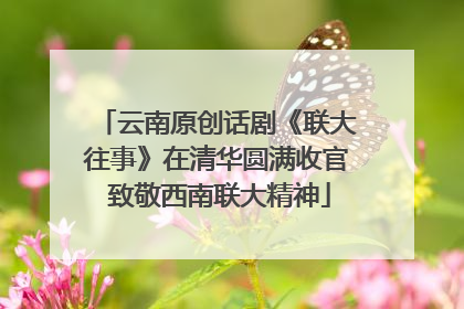 云南原创话剧《联大往事》在清华圆满收官 致敬西南联大精神