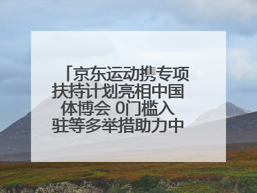 京东运动携专项扶持计划亮相中国体博会 0门槛入驻等多举措助力中小品牌成长
