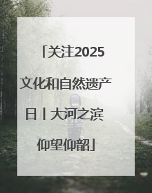 关注2025文化和自然遗产日丨大河之滨 仰望仰韶
