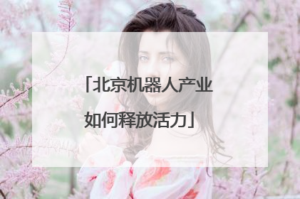 北京机器人产业如何释放活力