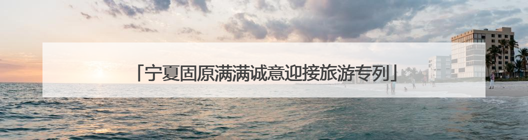 宁夏固原满满诚意迎接旅游专列