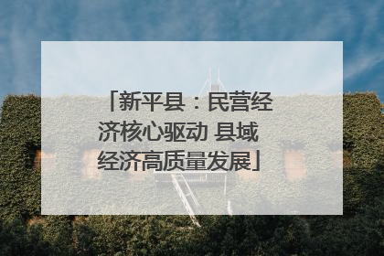 新平县：民营经济核心驱动 县域经济高质量发展