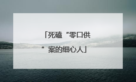 死磕“零口供”案的细心人