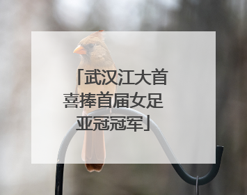 武汉江大首喜捧首届女足亚冠冠军