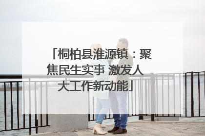 桐柏县淮源镇：聚焦民生实事 激发人大工作新动能