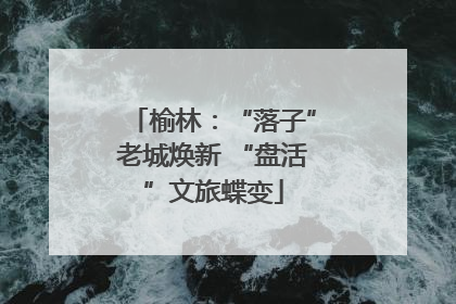 榆林：“落子”老城焕新 “盘活”文旅蝶变