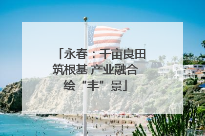 永春：千亩良田筑根基 产业融合绘“丰”景