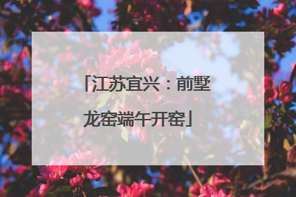 江苏宜兴：前墅龙窑端午开窑