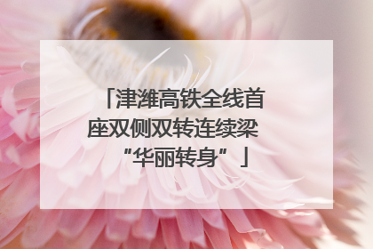 津潍高铁全线首座双侧双转连续梁“华丽转身”