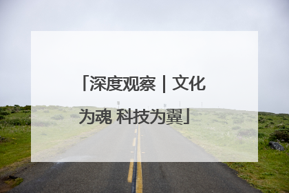 深度观察｜文化为魂 科技为翼