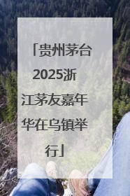贵州茅台2025浙江茅友嘉年华在乌镇举行