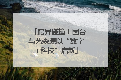 跨界碰撞！国台与艺森源以“数字+科技”启新