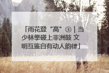 雨花登“高”③｜当少林拳碰上非洲鼓 文明互鉴自有动人韵律