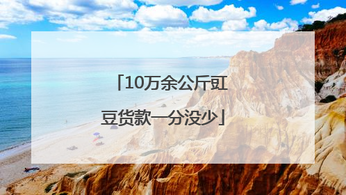 10万余公斤豇豆货款一分没少
