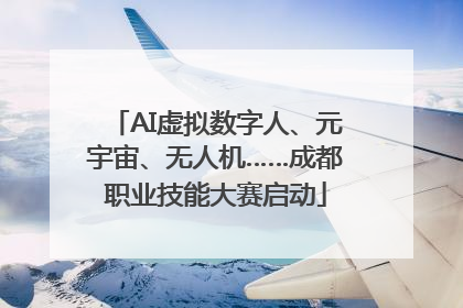 AI虚拟数字人、元宇宙、无人机……成都职业技能大赛启动